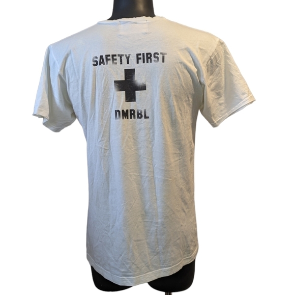 Dom rebel white lifeguard t shirt medium - Picture 8 of 9